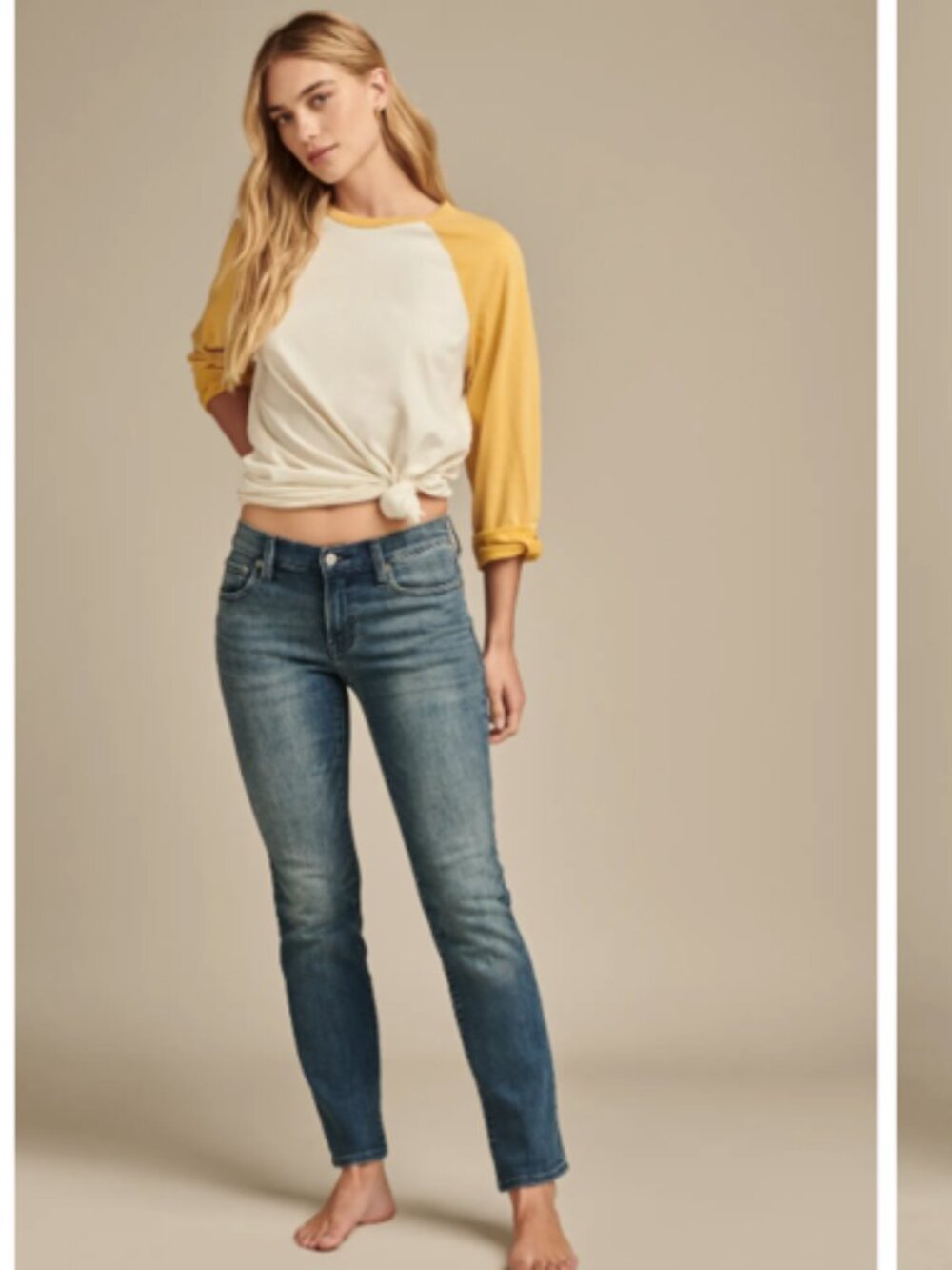 Lucky Brand Sweet Straight Jeans Women’s Size 12 Mid Rise SKU116